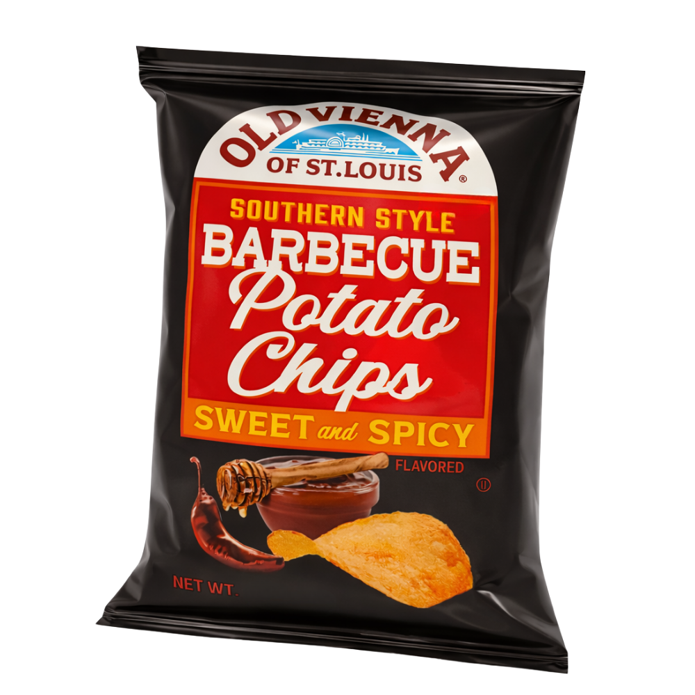 Old Vienna of St. Louis Southern Style Sweet and Spicy BBQ Chips by TranadaCo